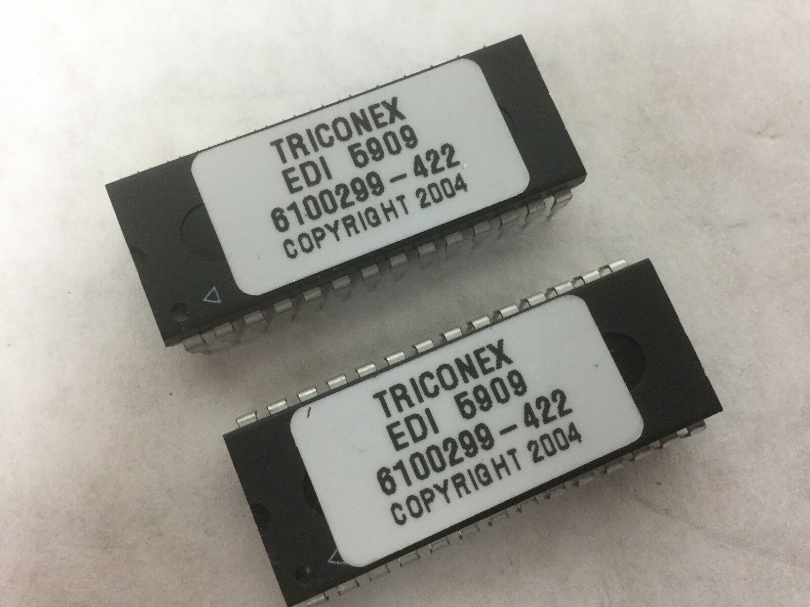 TRICONEX, EDI 5909, 6100299-422, 28 Pin, Lot of 2, NEW