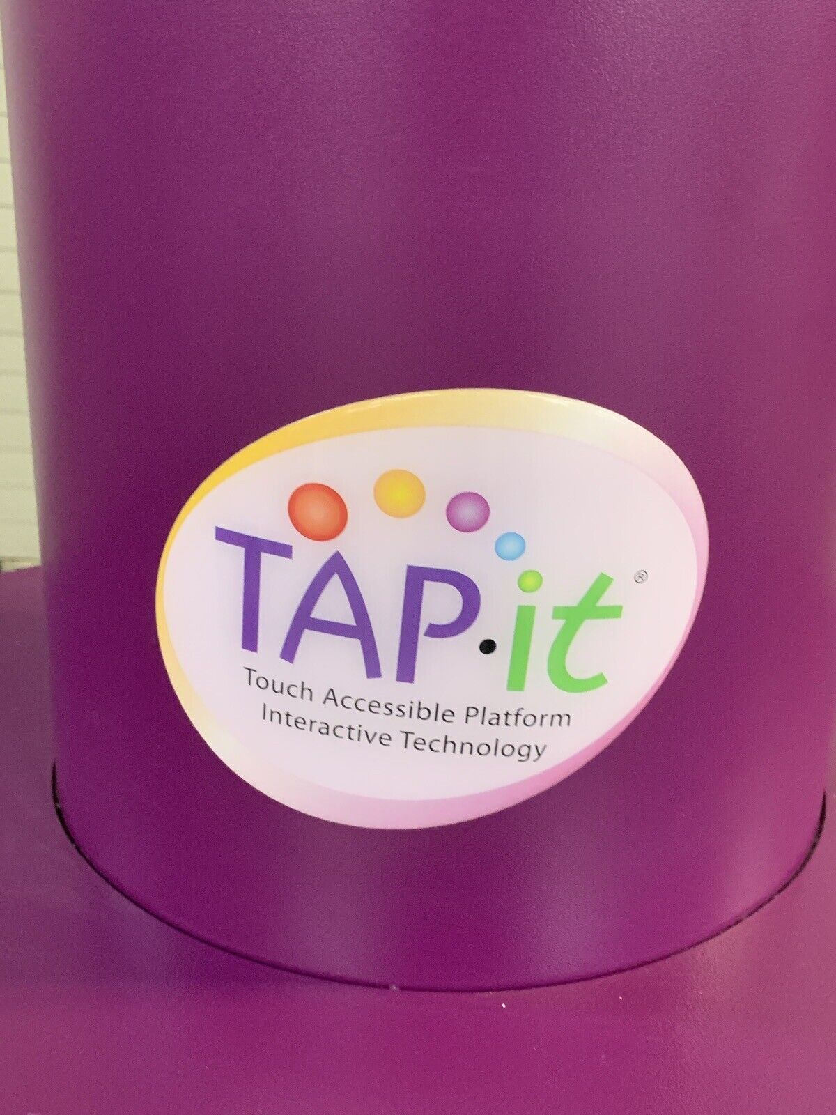 Tapit Handicapped Accessible Home Schooling Interactive Platform No Display