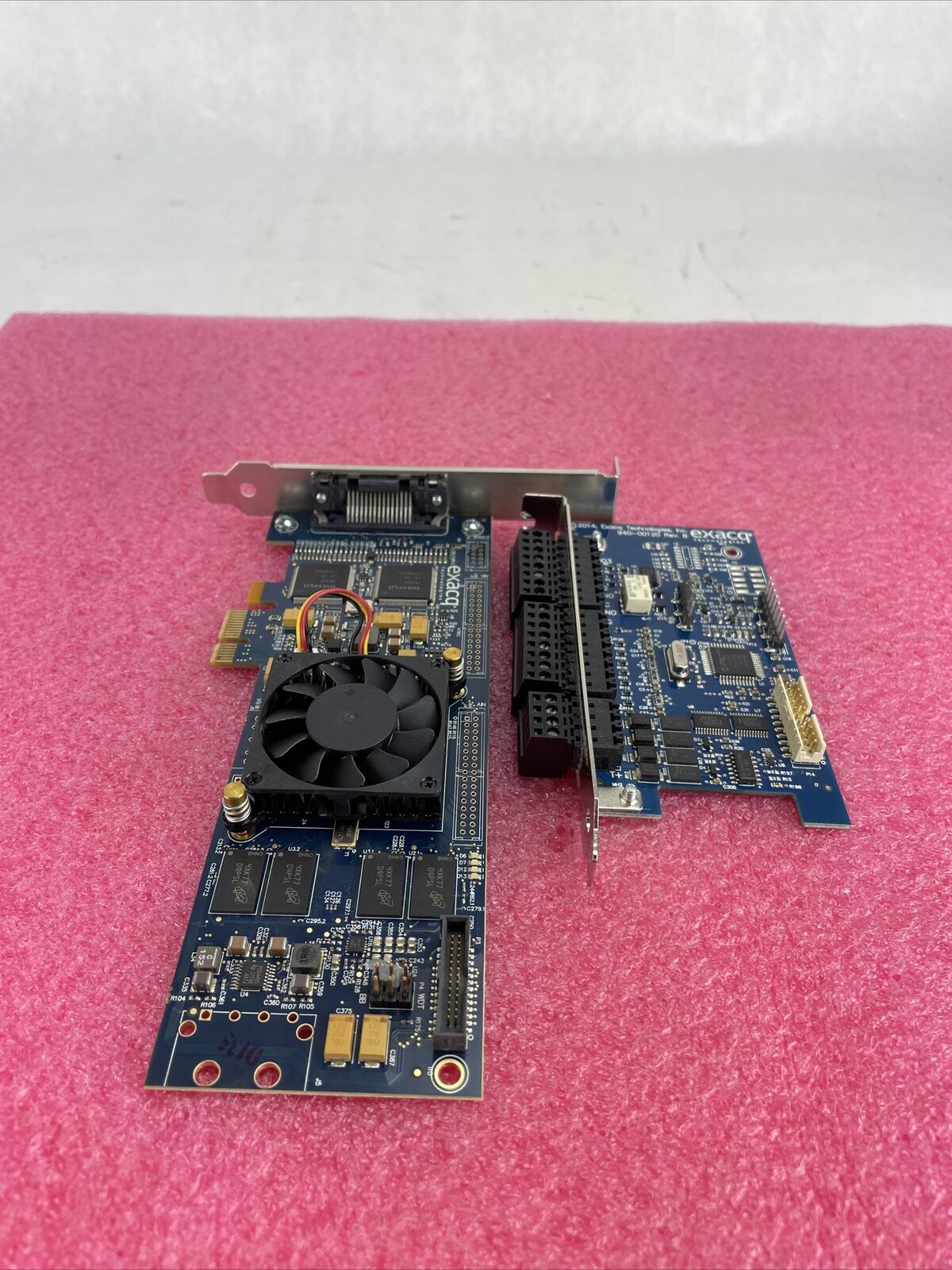 Exacq EXG100-00156 RB6 w/ExacQ 940-00120 EXG100-00137 Adapter Card