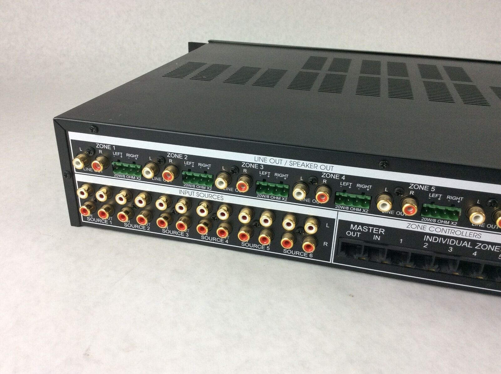 Channel Plus MDS-6 Integrated Multi-Zone Music Distribution System