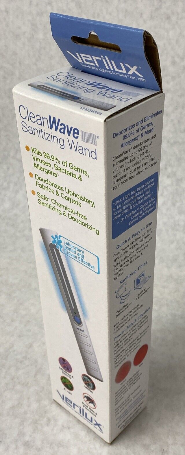 Verilux VH03WW4 CleanWave Portable Wand