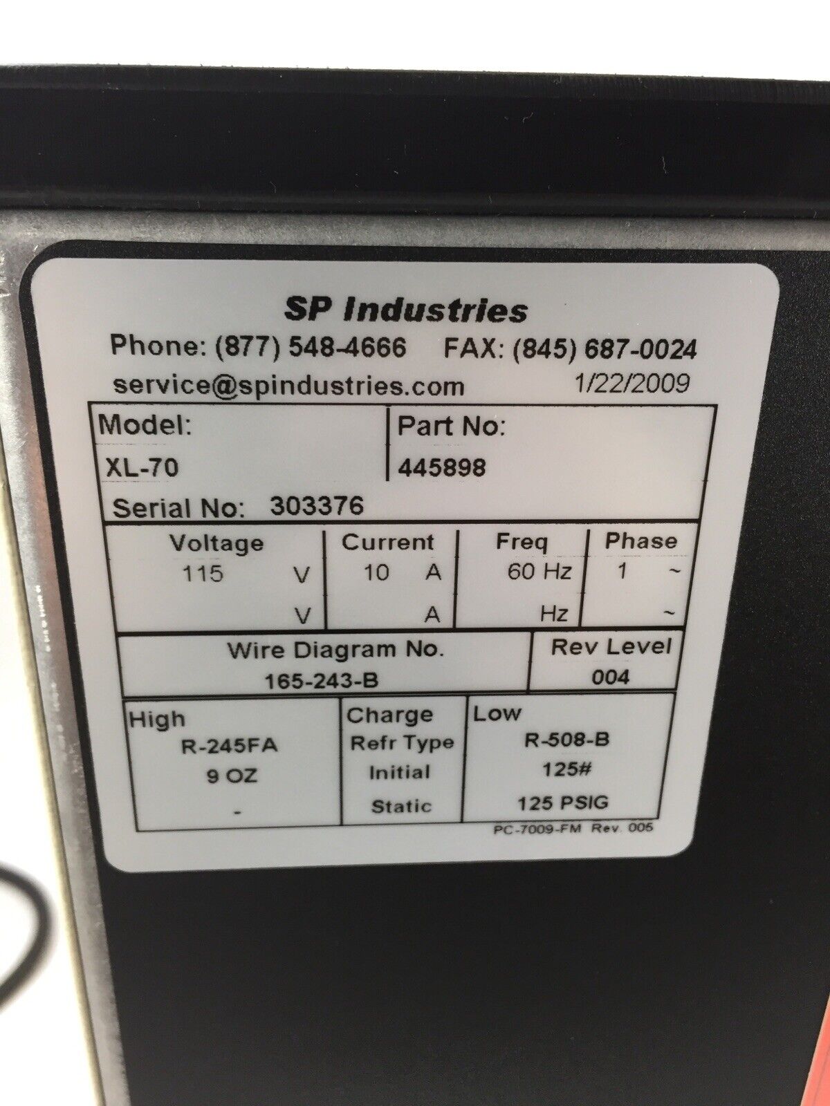 VirTis - SP Industries - Benchtop Shell Bath Freezer - XL-70 Benchtop - W/Manual