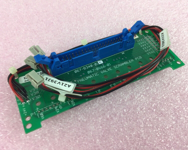 Siemens Bayer - 067-B340-01K - Pneumatic Value Scrambler PCB