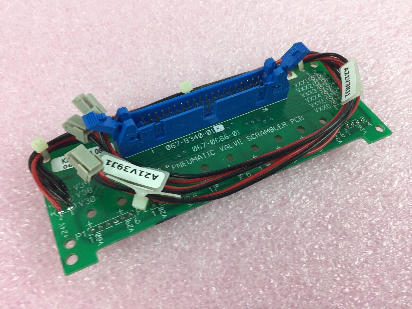 Siemens Bayer - 067-B340-01K - Pneumatic Value Scrambler PCB