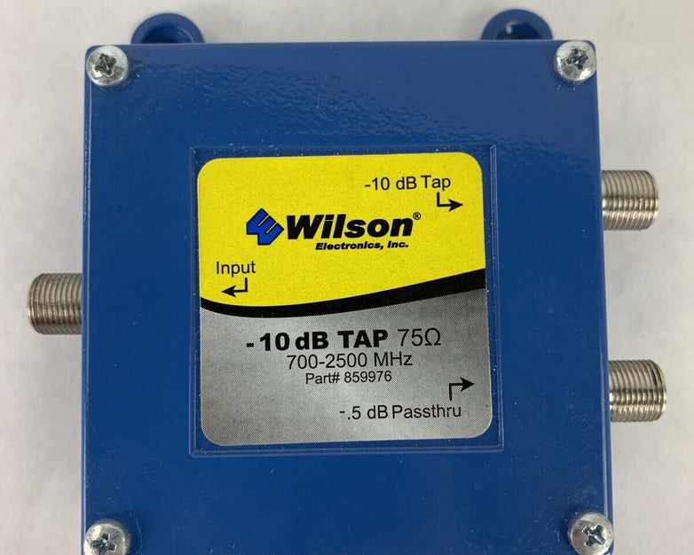 Wilson 75 Ohm -10dB/-0.5dB Tap for 700-2500MHz 859976