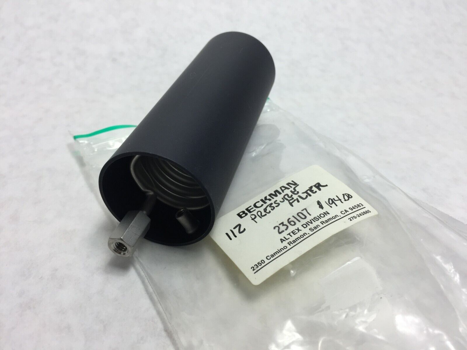Beckman Pressure Filter 236107