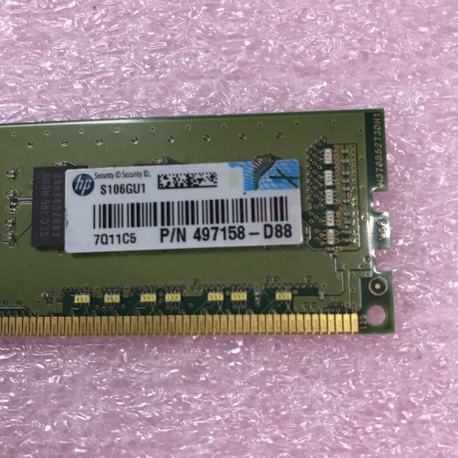 Samsung 8GB Kit 2x4Gb 2Rx8 PD3-10600U-09-11-B1 Desktop Memory M378B5273DH0