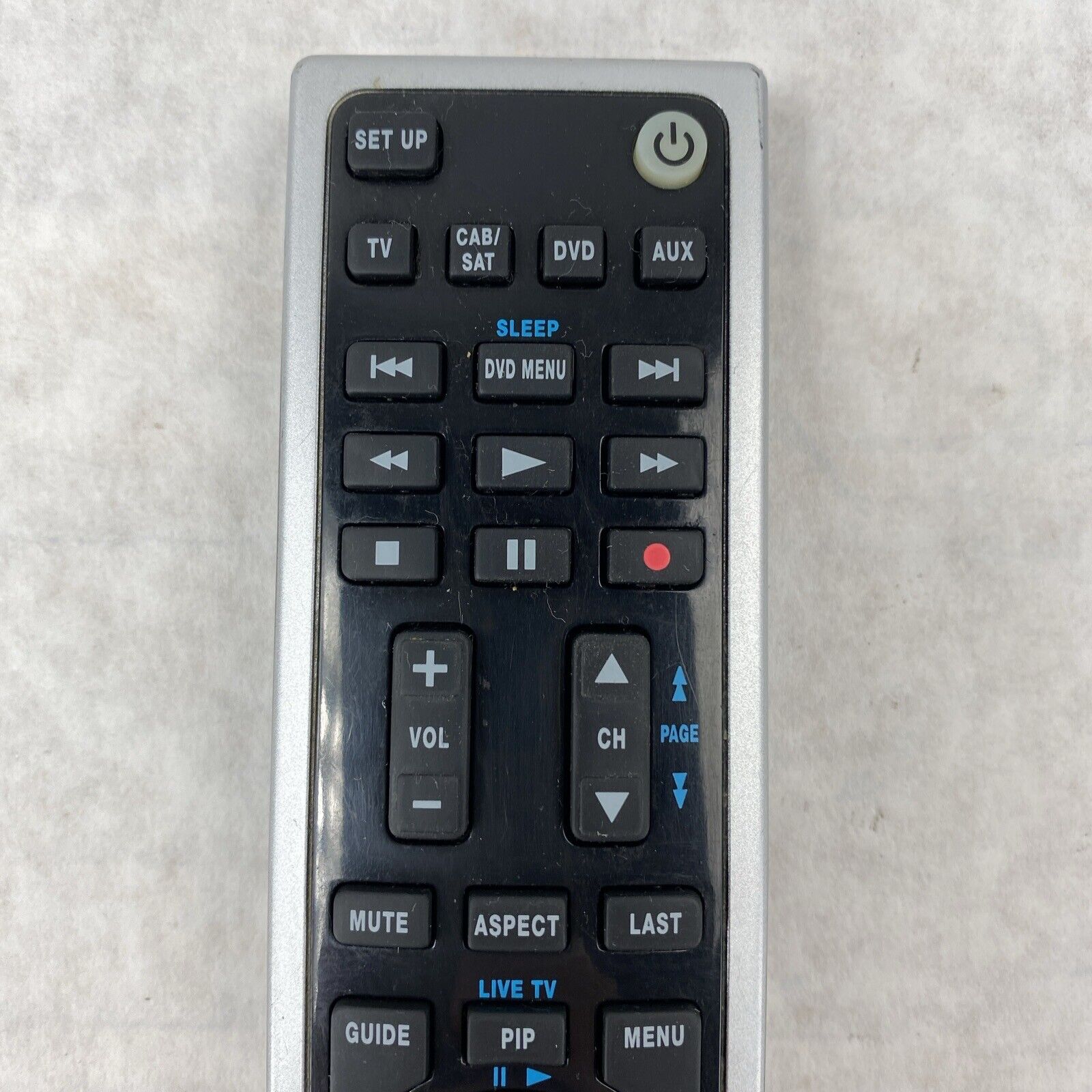 Polaroid RC-201 1210BC1-R TV DVD Remote Control 4011TLXB 4241TLXB TDX-03211C