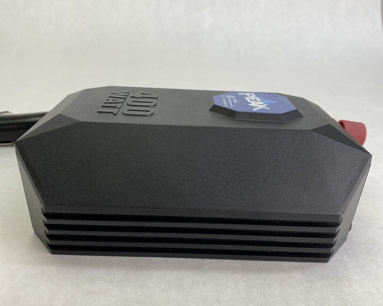 Peak PKC0M04 Mobile 400 Watts Automobile 2 AC Power Outlet w/ USB Charger