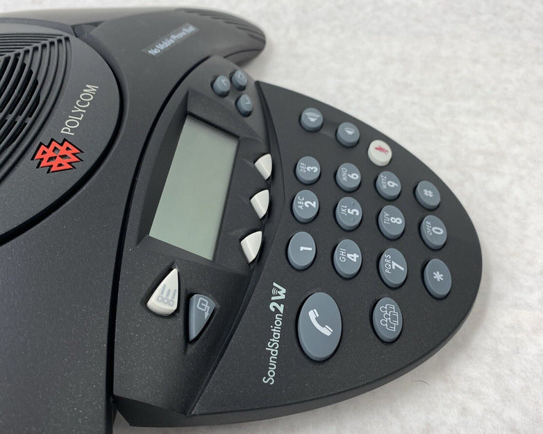 Lot of 2 Polycom SoundStation 2201-67880-160 2W 1.9GHz Speaker Conference Phone