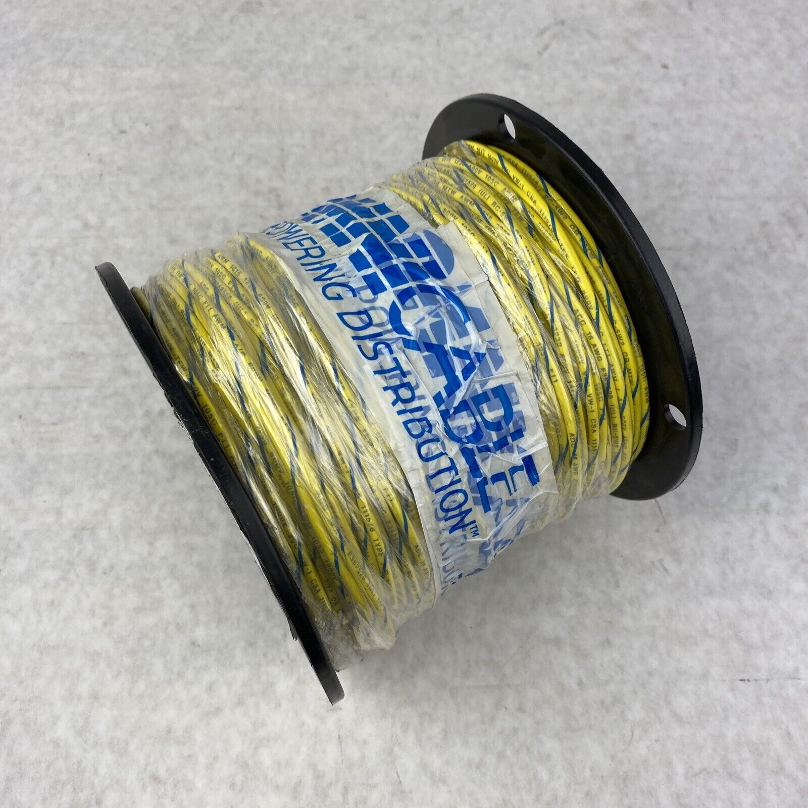 Omni Cable L716ST-08  16(26ST)TC PVC 600V/1000V Yellow 1015 / 1230 / 1032  500FT