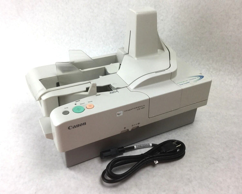 Canon CR180 Check Scanner  Includes Power Supply  Needs Ink Cartridge