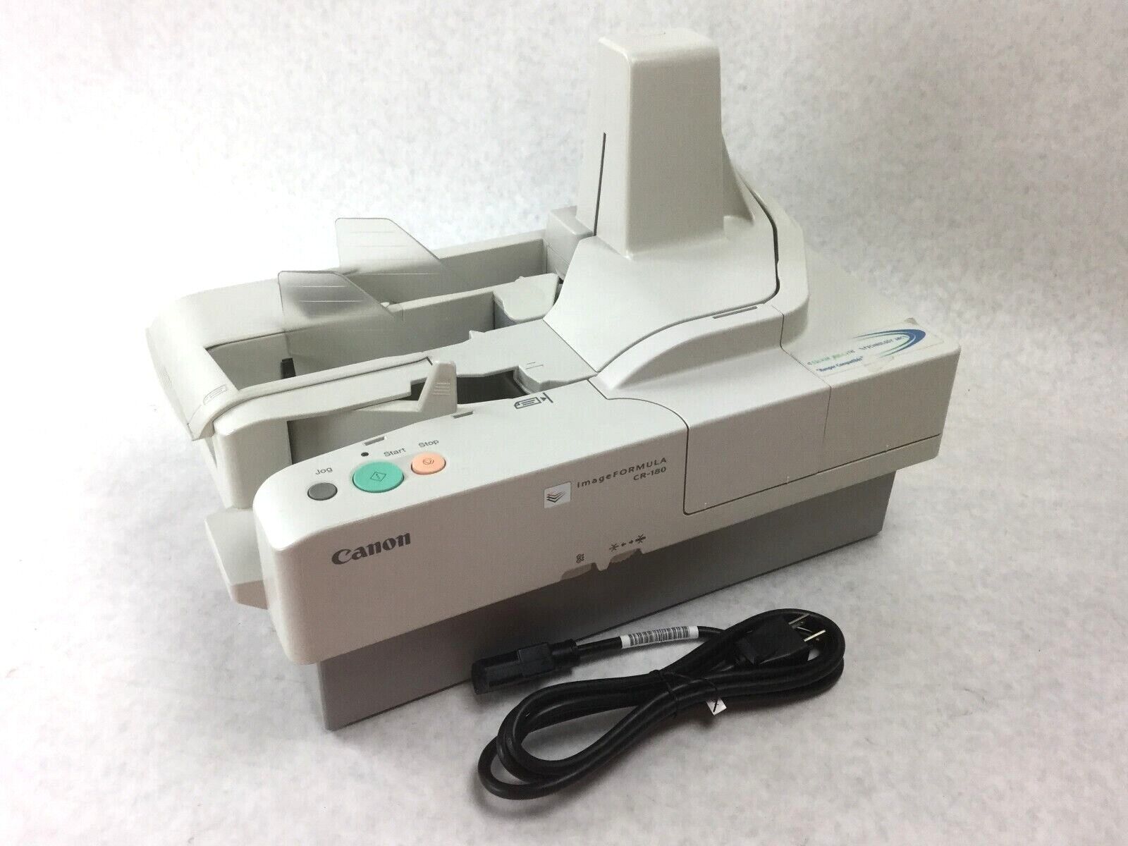 Canon CR180 Check Scanner  Includes Power Supply  Needs Ink Cartridge