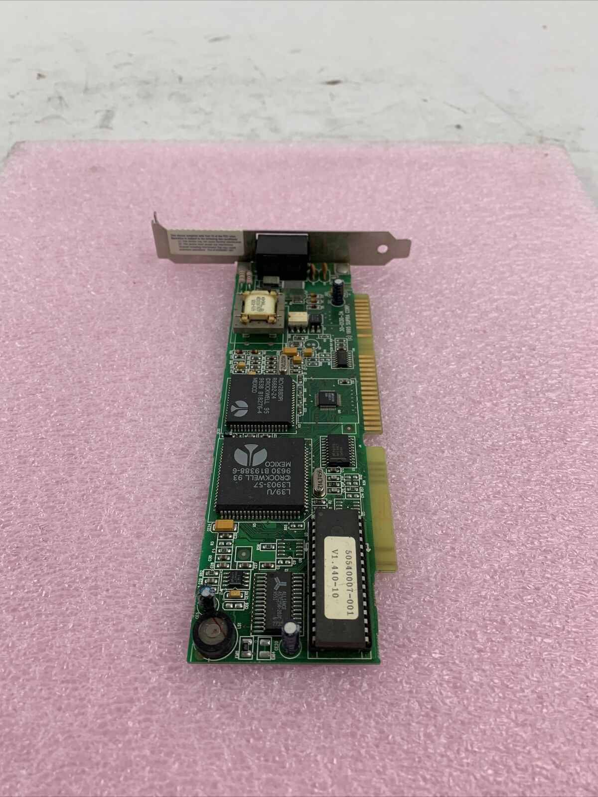 Supra 16-Bit ISA Modem Card SupraExpress 33.6i PnP VoiceInternal 30-0130-3A