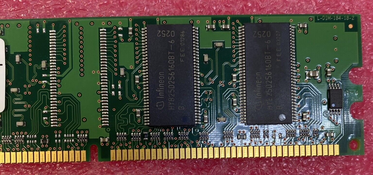 Infineon HYS64D16301GU-6-B 128MB DDR333 CL2.5 PC2700U-25330-C0 Memory Module RAM