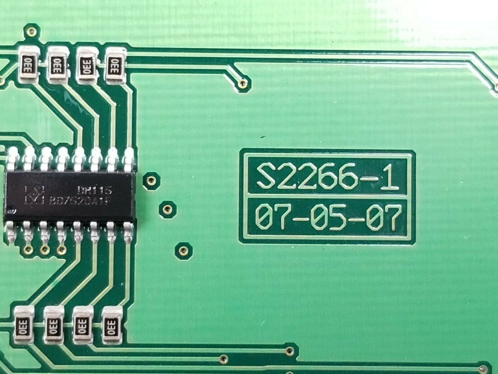 Odeco Electronica S2266-1 07-08-07 25-30-0010