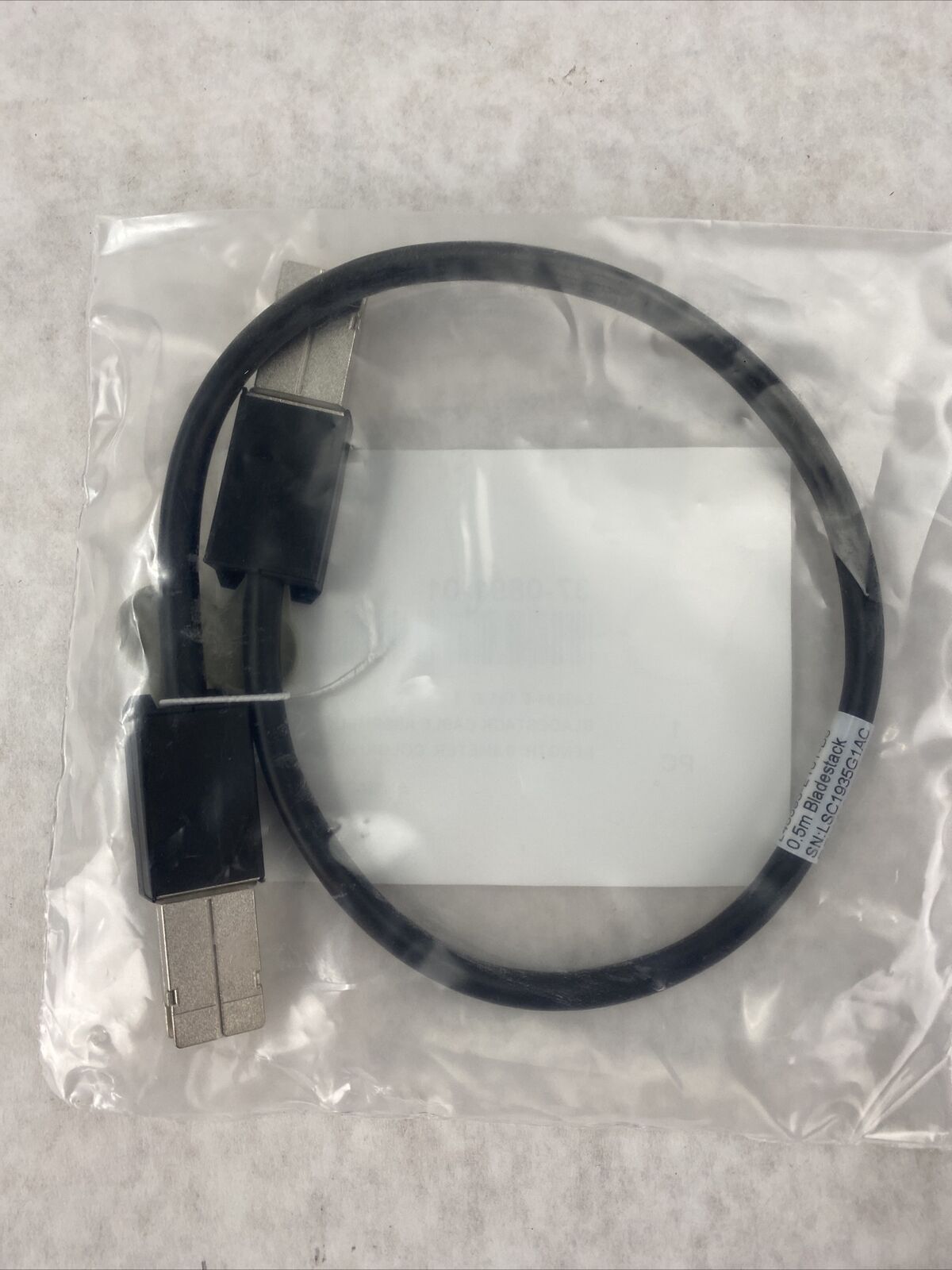 Leoni 37-0891-01 CAB-STK-E-0.5M C2960S-STACK C2960X-STACK Flex Stack Cable