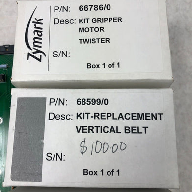 Lot of Zymark Bio Rad Twister Robot Spare Replacement Parts