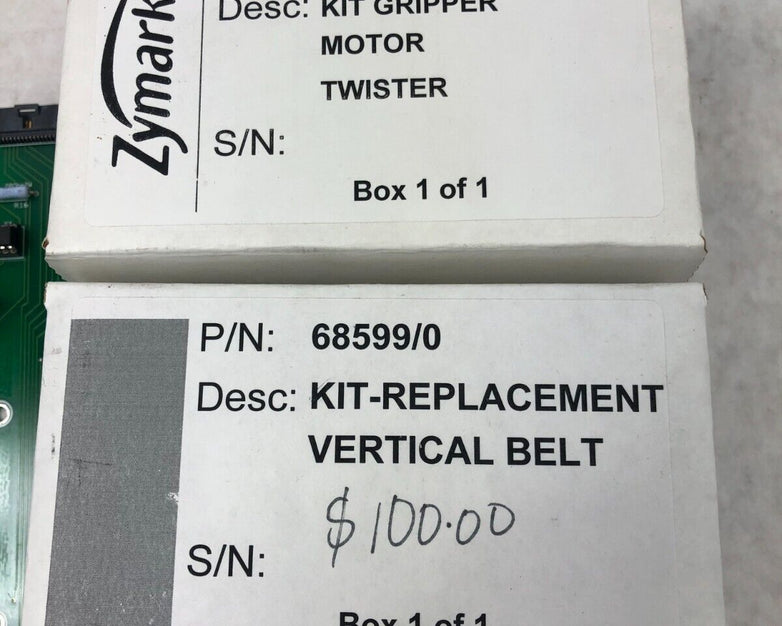 Lot of Zymark Bio Rad Twister Robot Spare Replacement Parts
