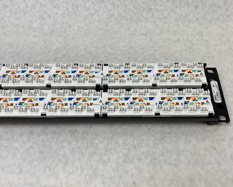 Hubbell P6E48U 2U 48-Port Nextspeed 6 Universal Patch Panel