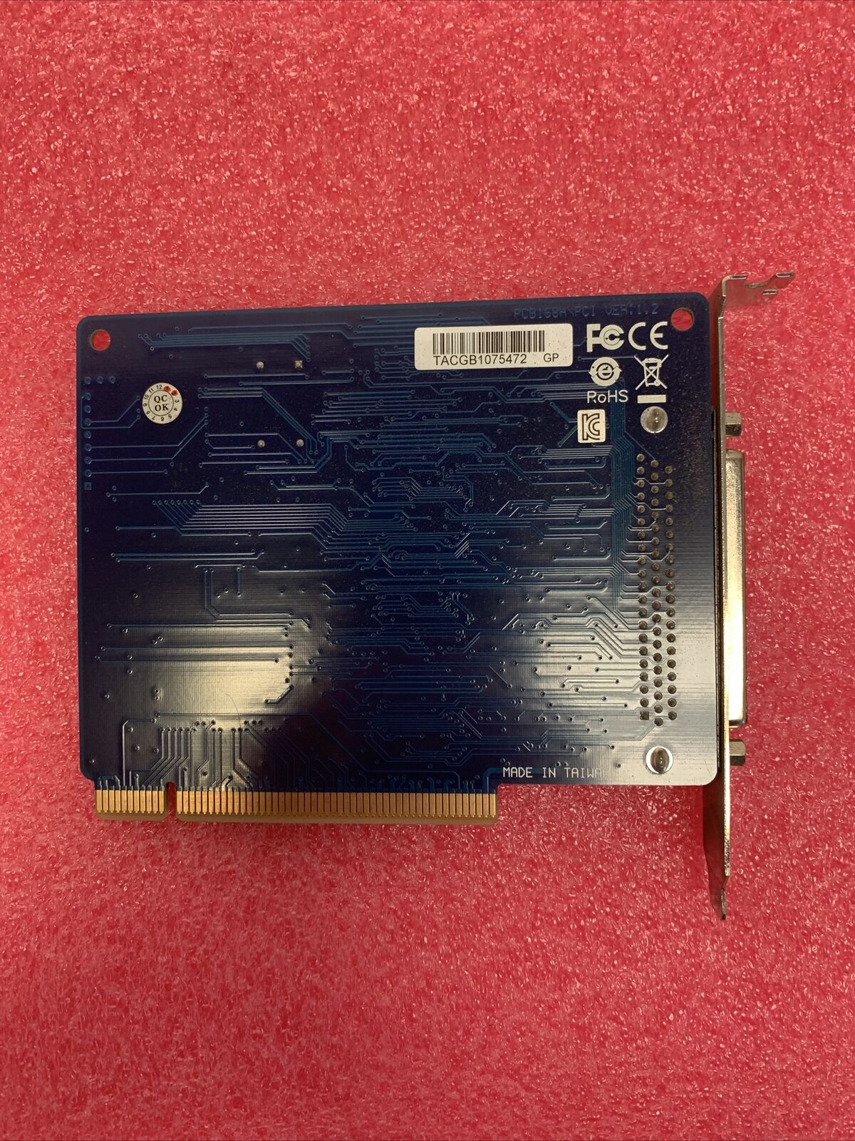 C168H PCI 8-Port RS-232 PCI Serial Card