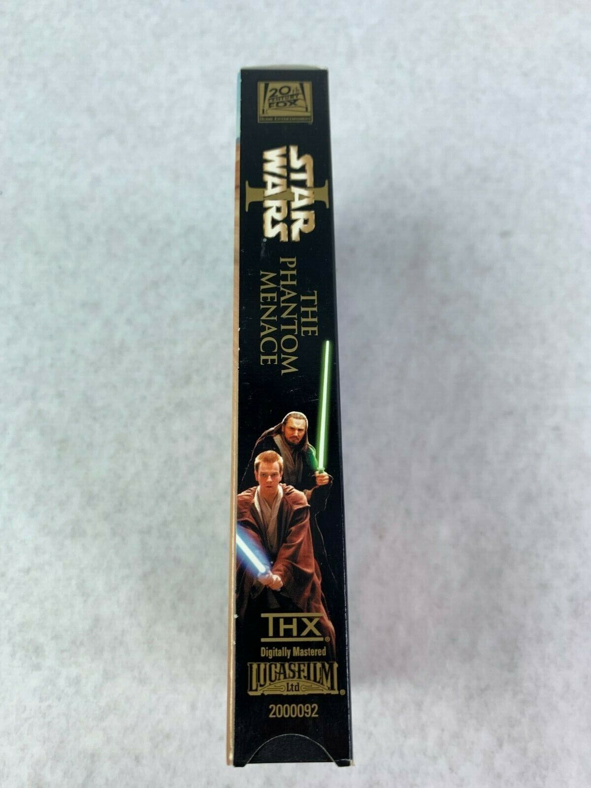 Vintage Classic Star Wars Episode I: The Phantom Menace 2000 VHS Tape Movie