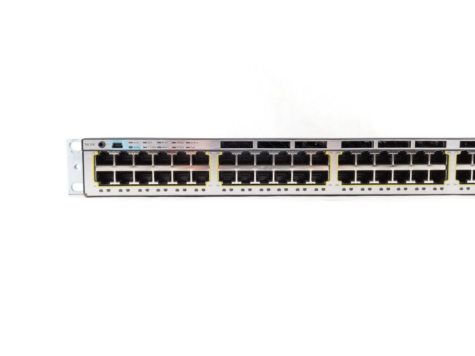 Cisco WS-C3750X-48P-L 48-Port PoE+ Gigabit Switch