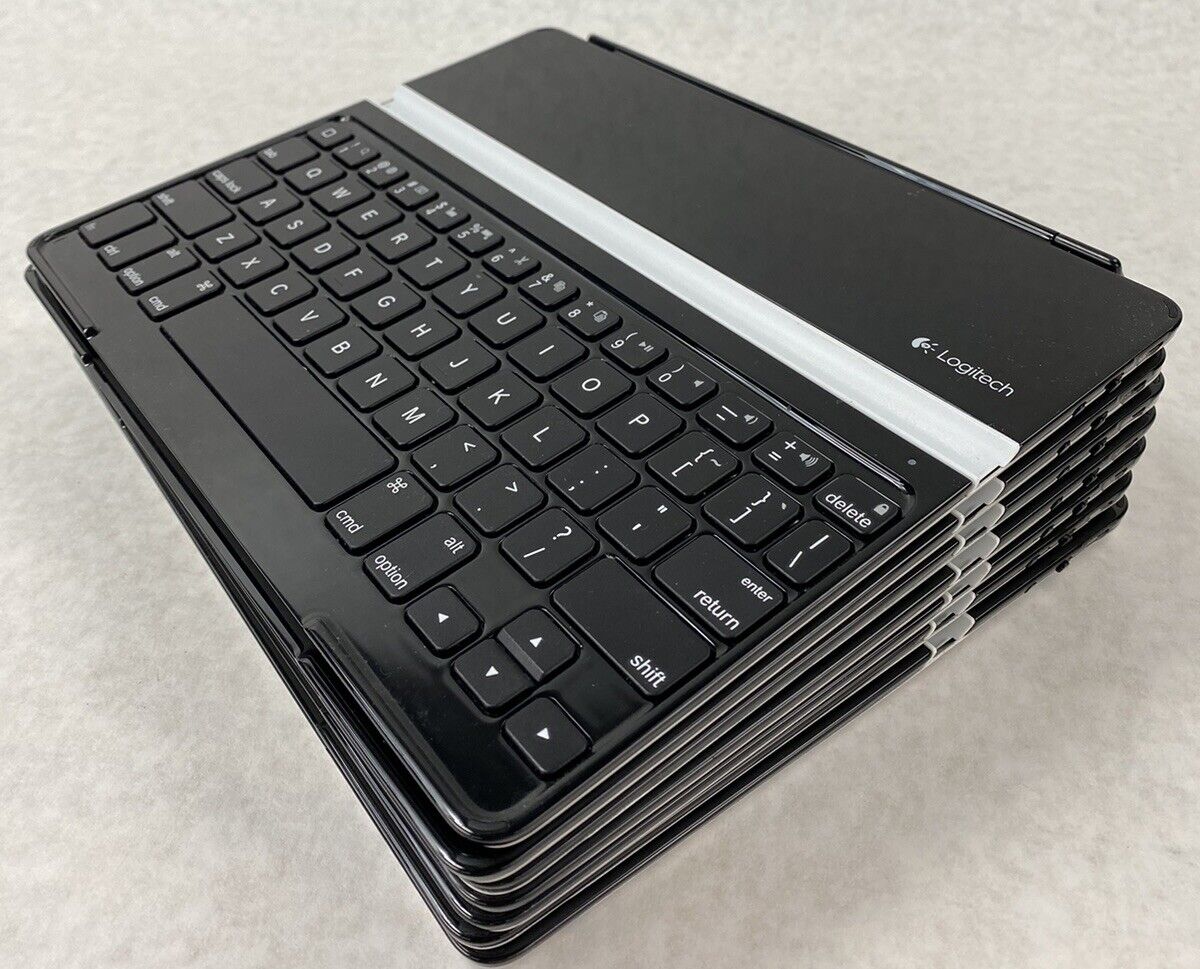 Logitech Y-R0032 Bluetooth Wireless Ultra Thin Keyboard Slim Cover iPad 2 3 4