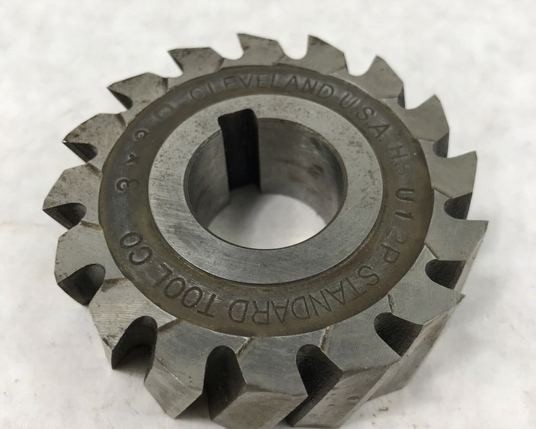 Cleveland USA  H.S. U1 2P Standard Tool co 3x3 7/8" cutting face 2 3/4" Diameter