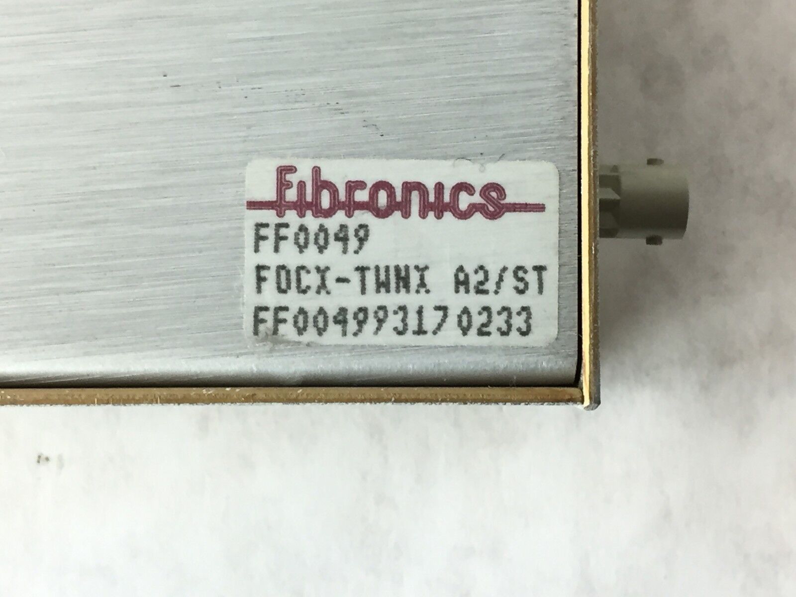 Fibronics Controller Terminal FOCX-01 FF0049 FOCX-TWNX
