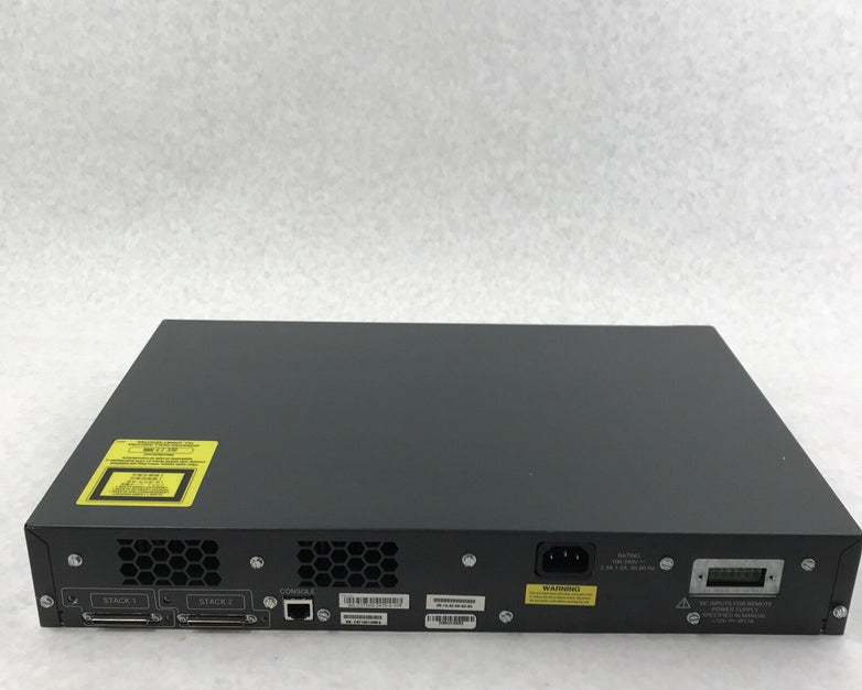 Cisco WS-C3750G-24TS-S 24-Port 1000 Base-T Gigabit Ethernet Switch RJ45