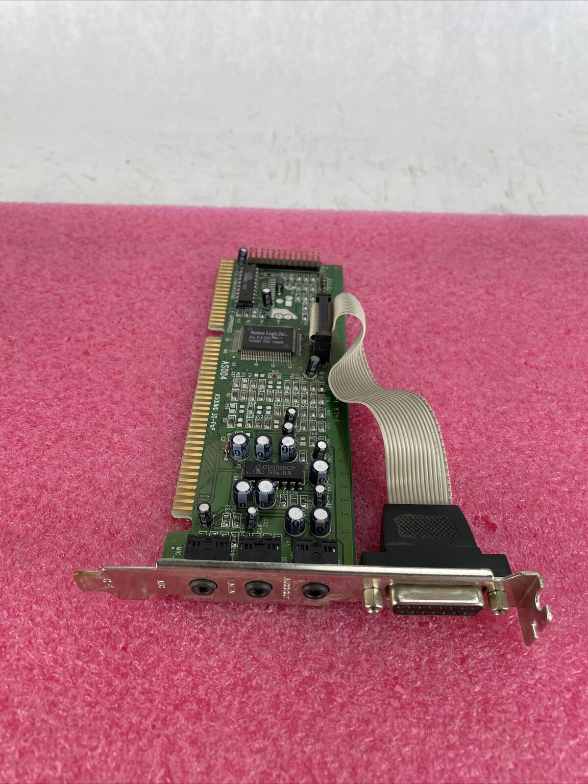 ASOUND 3D-PNP ISA Sound Card Avance Logic ALS100+