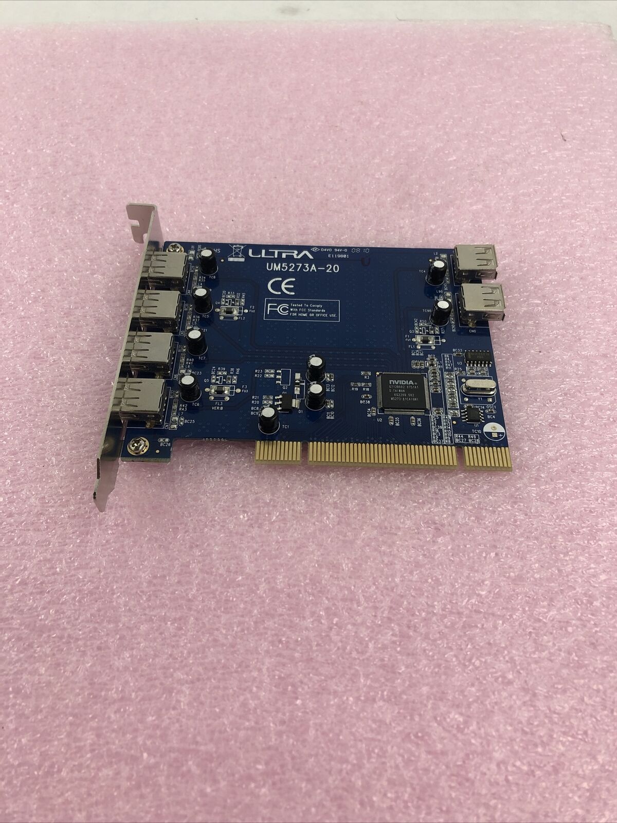 Ultra UM5273A-20 6x USB PCI Card
