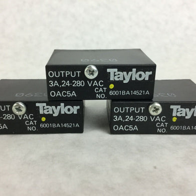 Taylor  6001BA14521A E58169  LR35852  Lot of 3