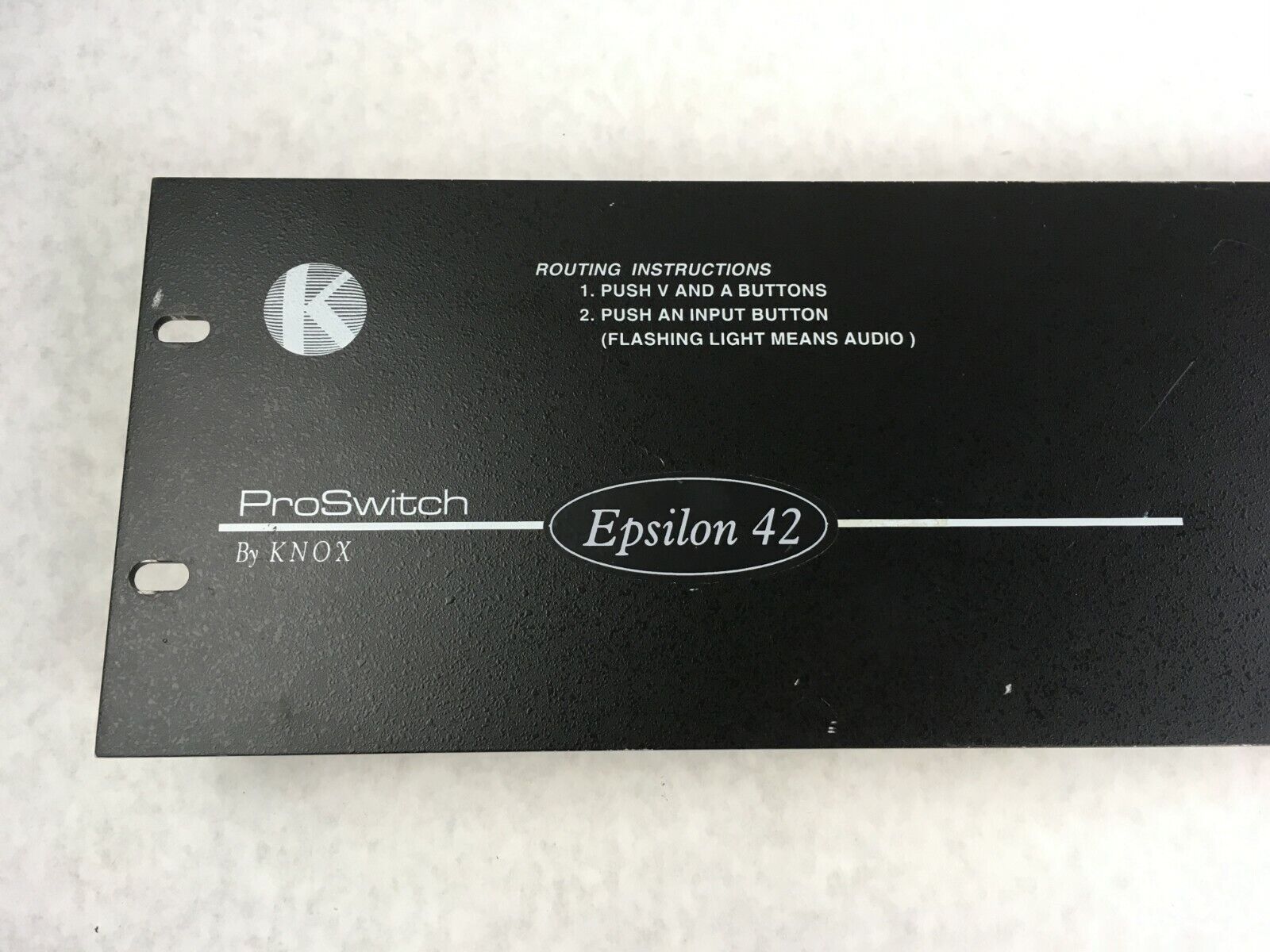 Knox ProSwitch Epsilon 42 4x2 Audio Video