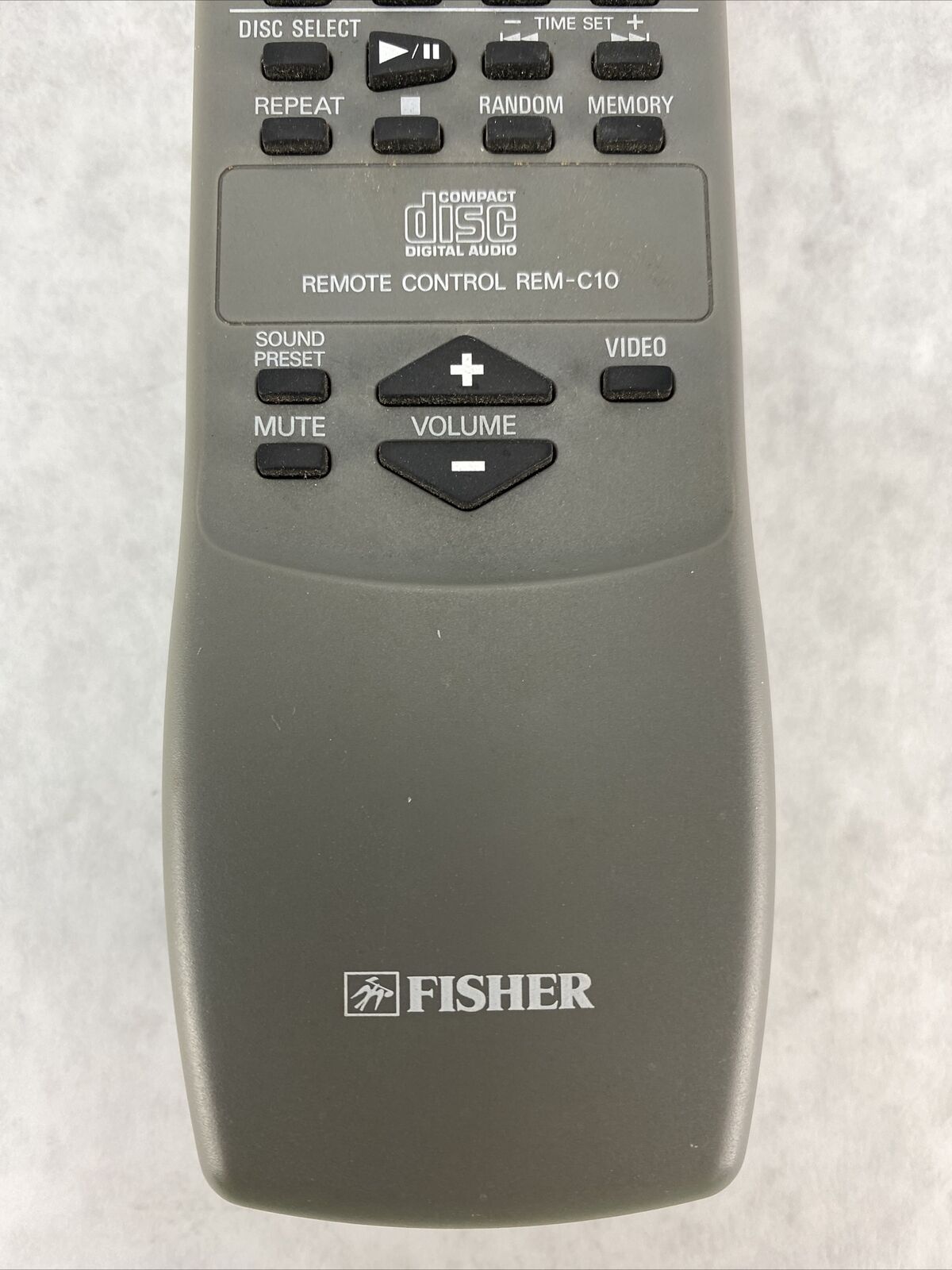 Fisher REM-C10 Remote Control for Fisher TAD-S450 Mini Stereo