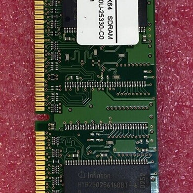 Infineon HYS64D16301GU-6-B 128MB DDR333 CL2.5 PC2700U-25330-C0 Memory Module RAM