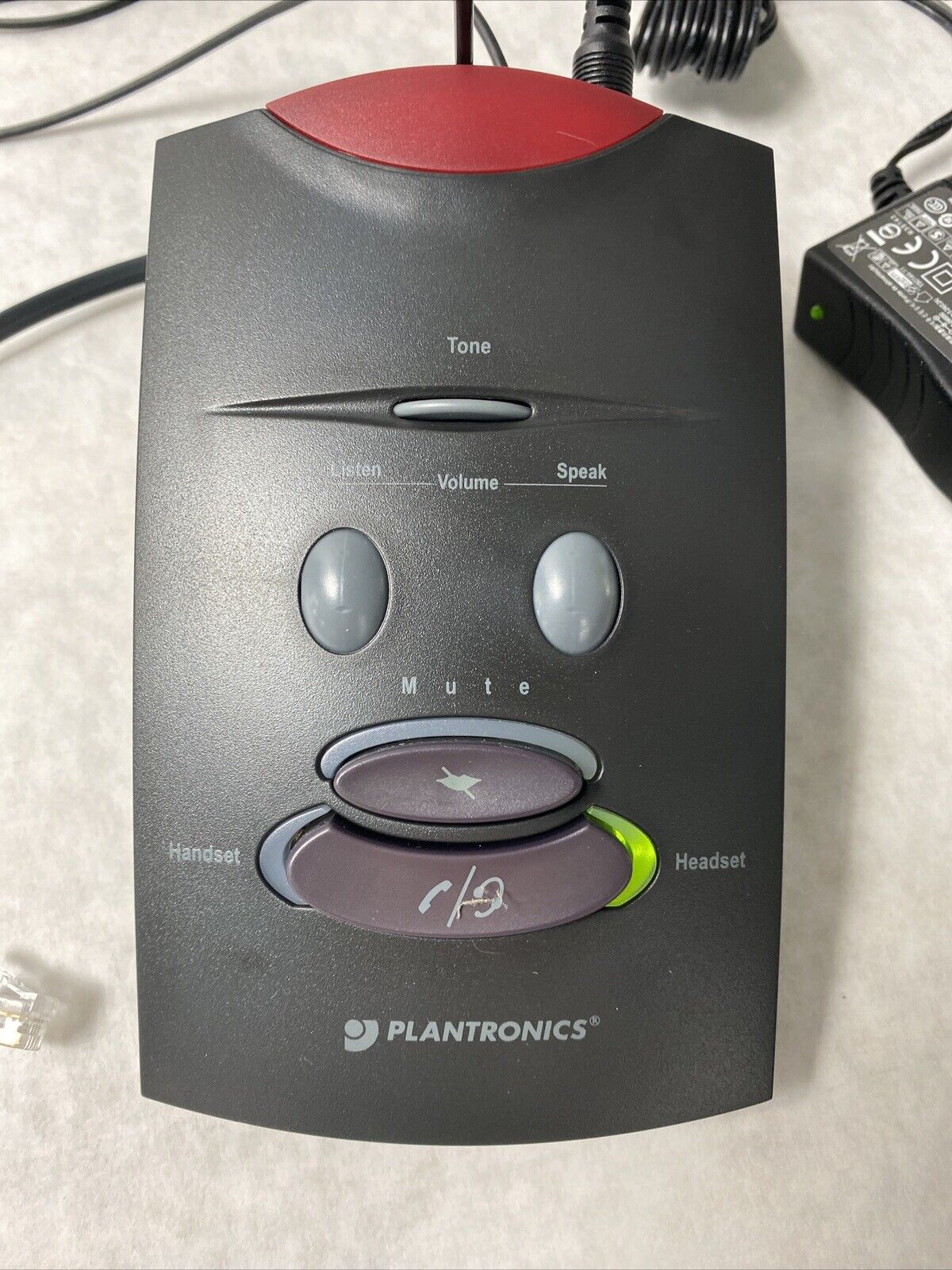 Plantronics S11 System Over Head Telephone Headset w/Noise Canceling Microphone