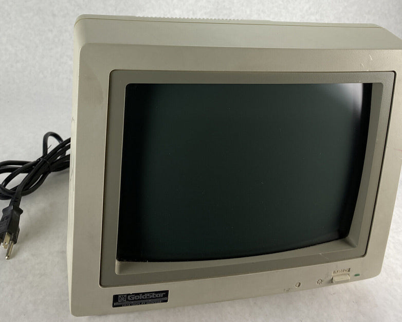 Goldstar MBM-2105G Vintage Monitor for Apple II Atari C64