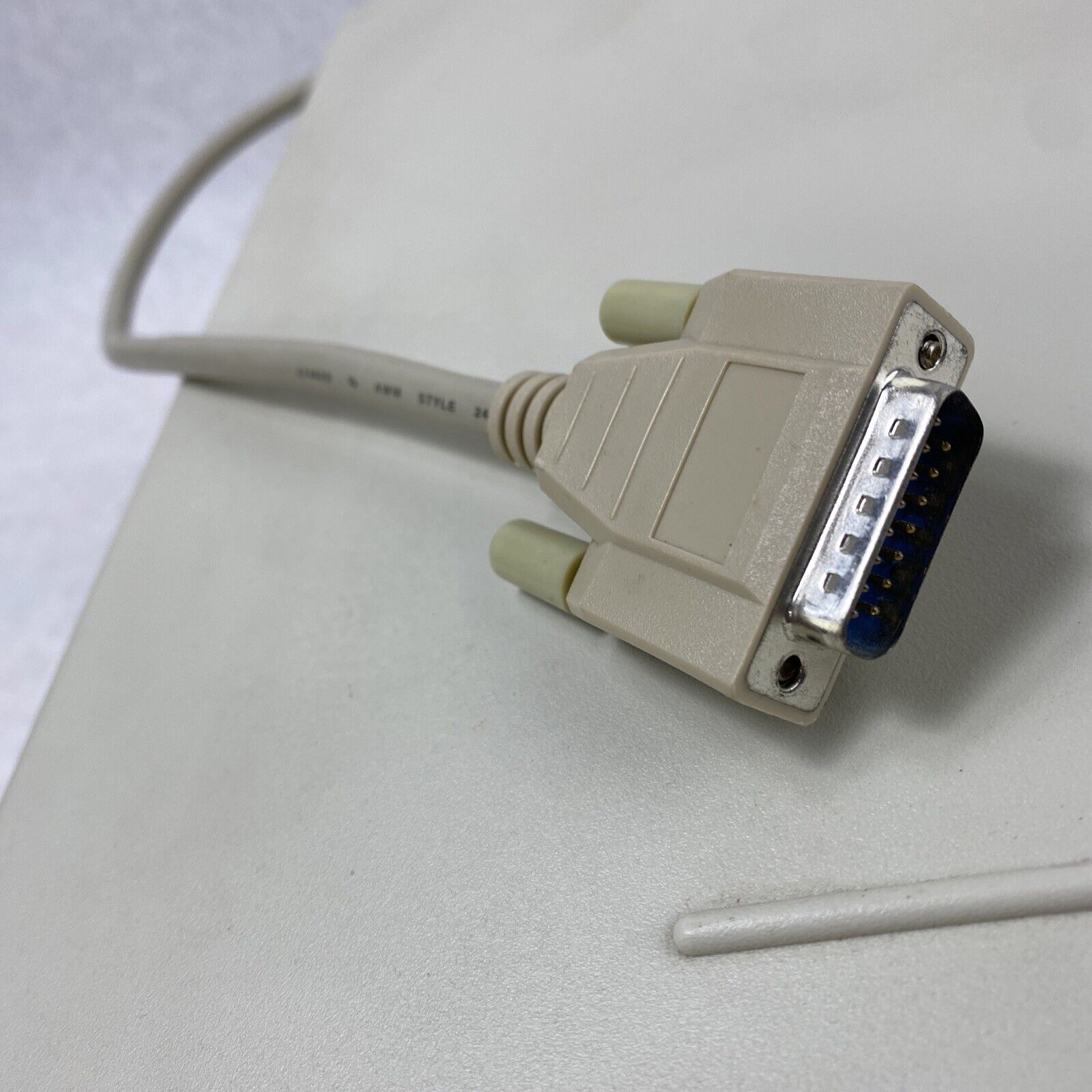 Microtek MRS-1200F36 ScanMaker III Flatbed Scanner DB15 Parallel Port UNTESTED