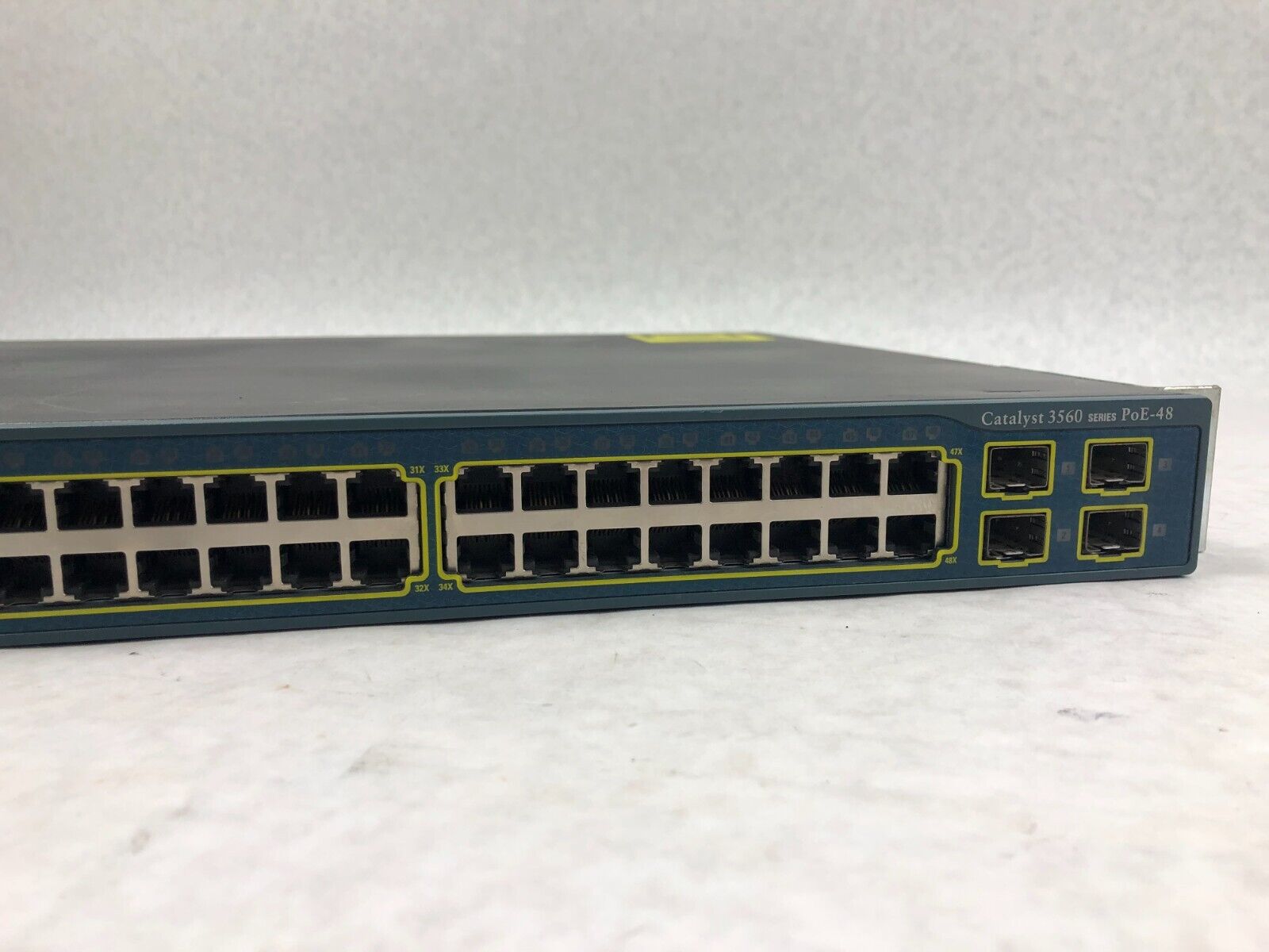 Cisco WS-C3560-48PS-S Catalyst 3560 Series PoE-48 Ethernet Switch
