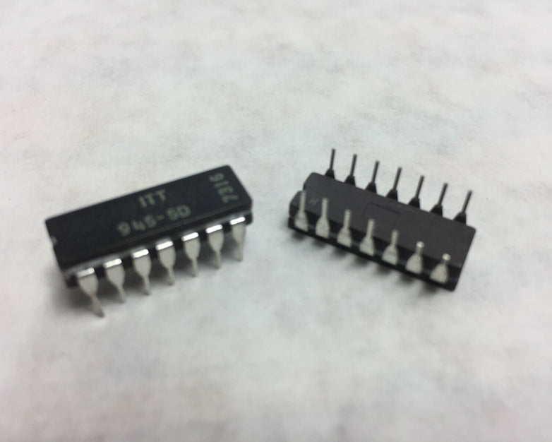 ITT 945-5D Integrated Circuits  Lot of 7 NOS
