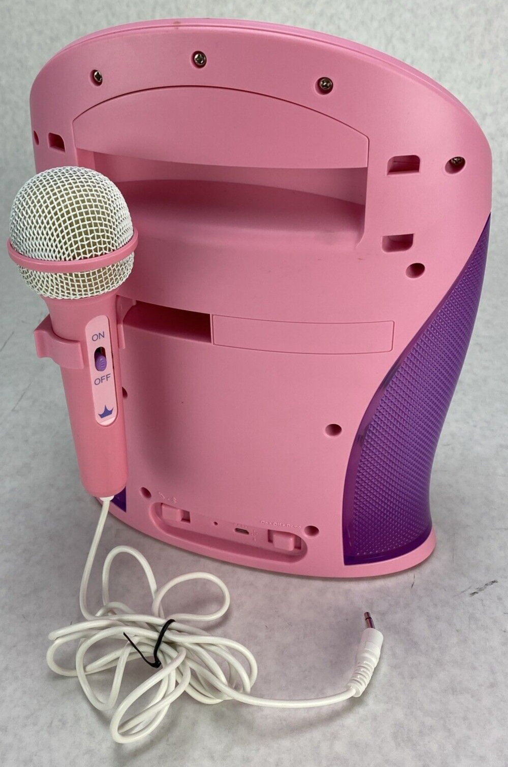 Ekids Di-554DPEXv1 Courage Rocks Disney Princess Karaoke Microphone Amp