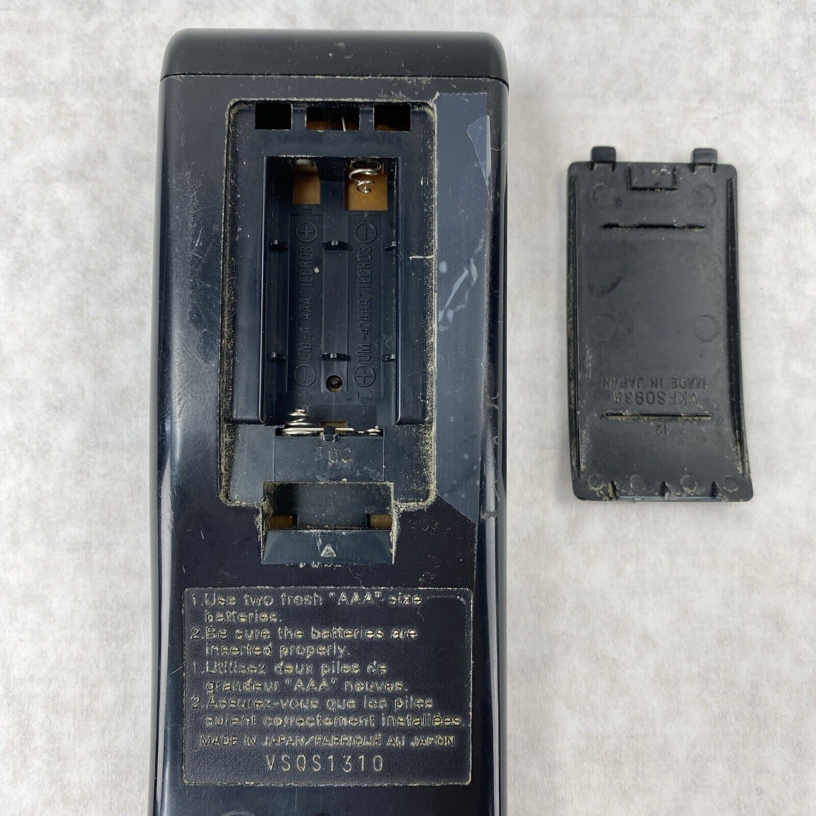 Panasonic VSQS1310 VKFS0938 Remote Control Genuine Original OEM