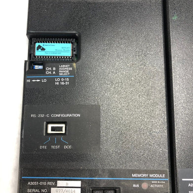 Spectra Physics LabNet A3051-010 A2488-010 A2490-010 Memory Modules