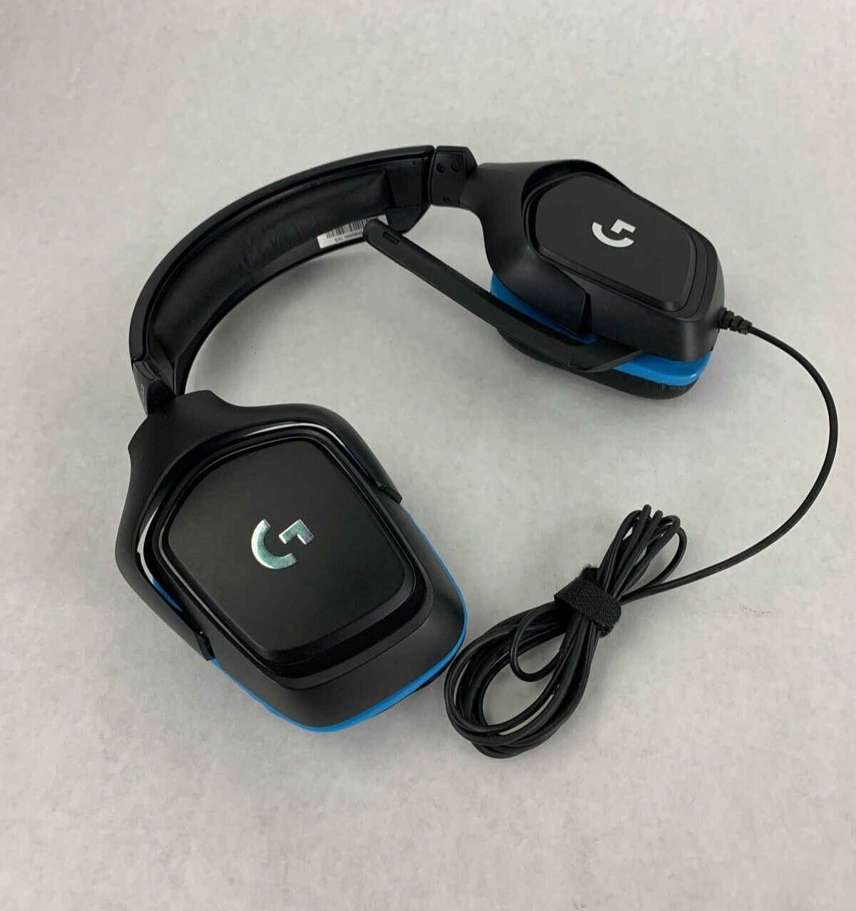 Logitech G432 3.5mm Wired Surround Sound Gaming Headset Black/Blue Tested