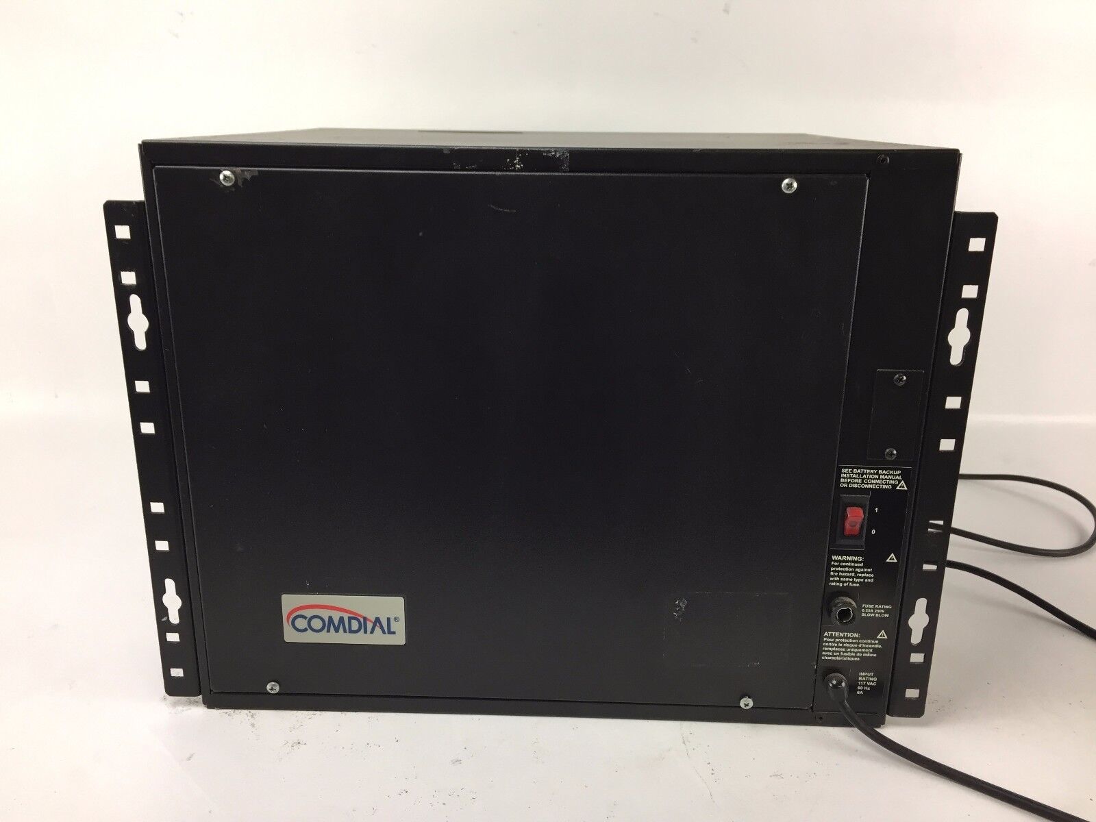 Comdial Vertical MP5-BCH Main Expansion Cabinet Missing Fuse