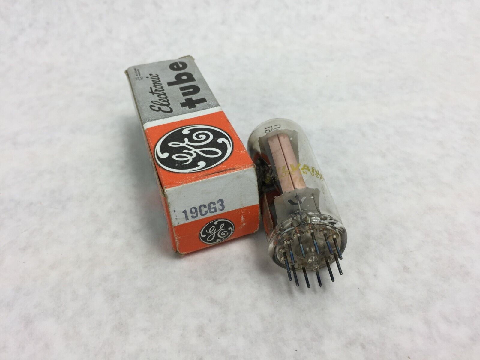 GE Sylvania Electronic Tube 19CG3