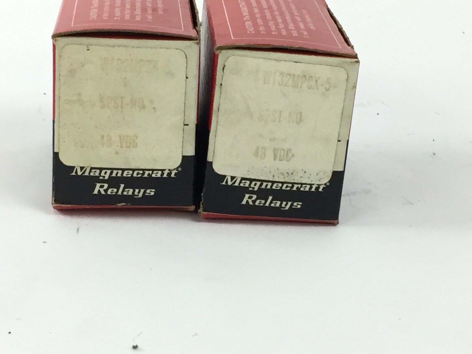 Magnecraft W132MPCX-5 400 Ohm 48VDC Contact Relay Lot of 2