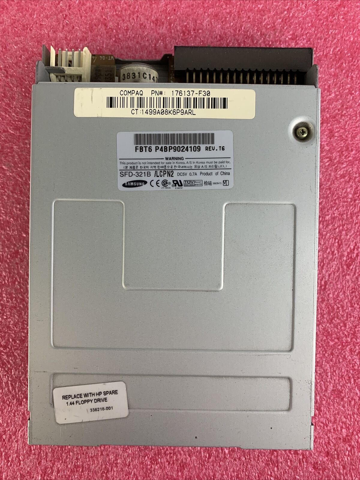 Samsung SFD-321B Internal Floppy